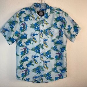 Batman & The Joker Surfing Woven Button-Up - BoxLunch Exclusive M